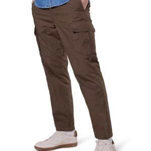 Symbol Premium Men Lightweight 100% Cotton Cargo Pants - Relaxed Fit | Casual & Travel Wear | Pure Cotton (Available in Plus Sizes)